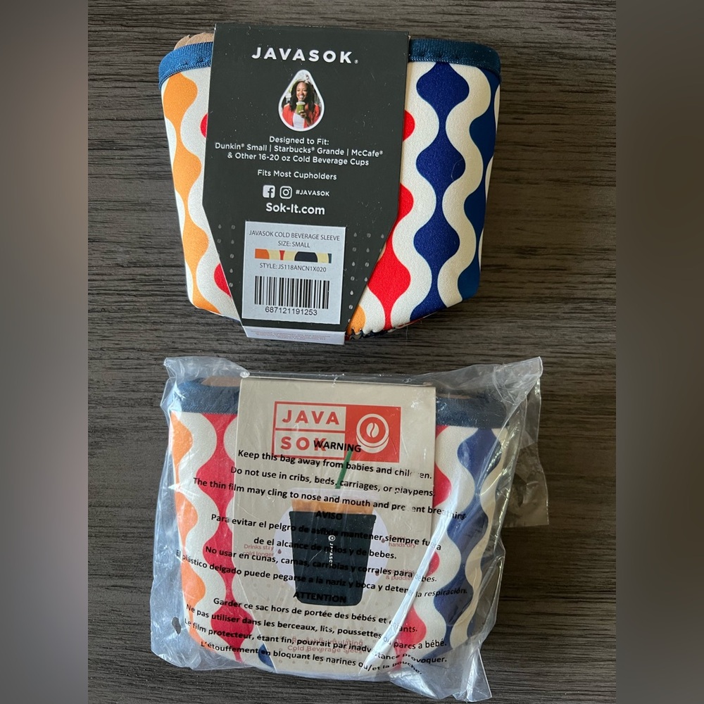 Java Sok Colorful Cup Sleeve - Picture 2 of 8